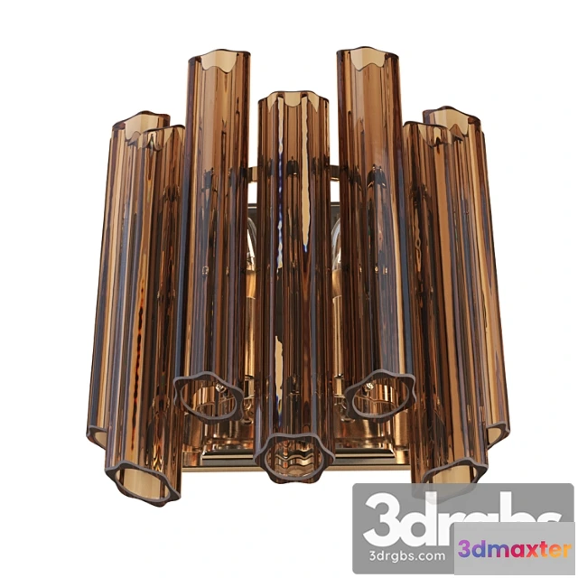 1052772 - Garda decor amber glass wall lamp