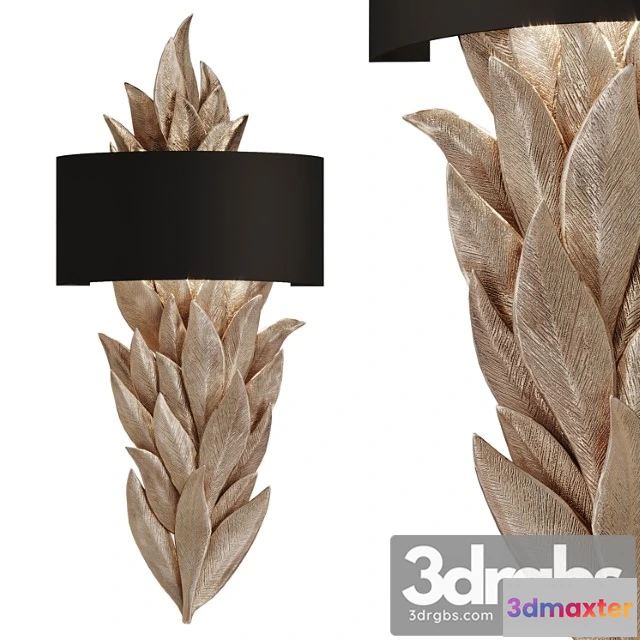 1053028 - Leaf shaped wall lamp evo s