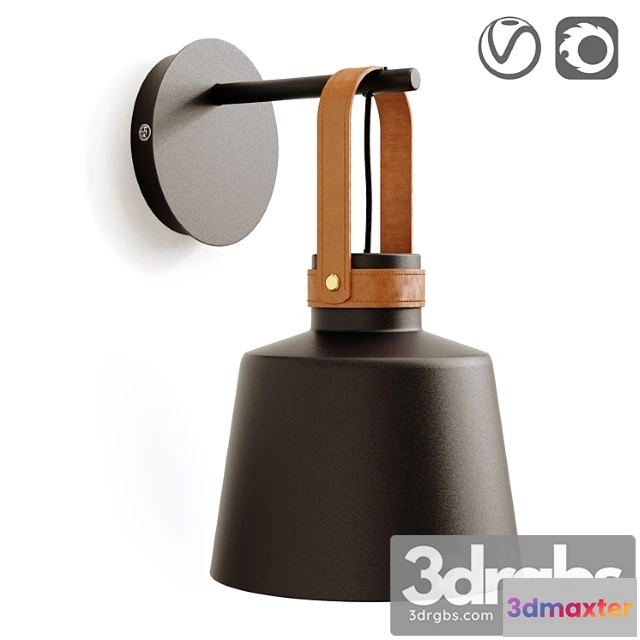 1053186 - Metal wall lamp, oda
