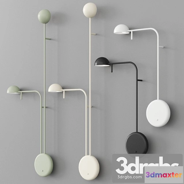 1053352 - Pin by vibia wall lamp sconce