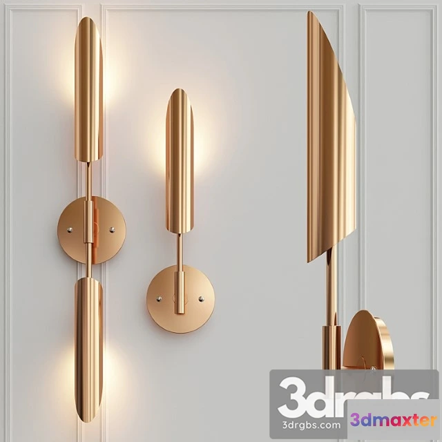 1053366 - Postmodern metal wall light