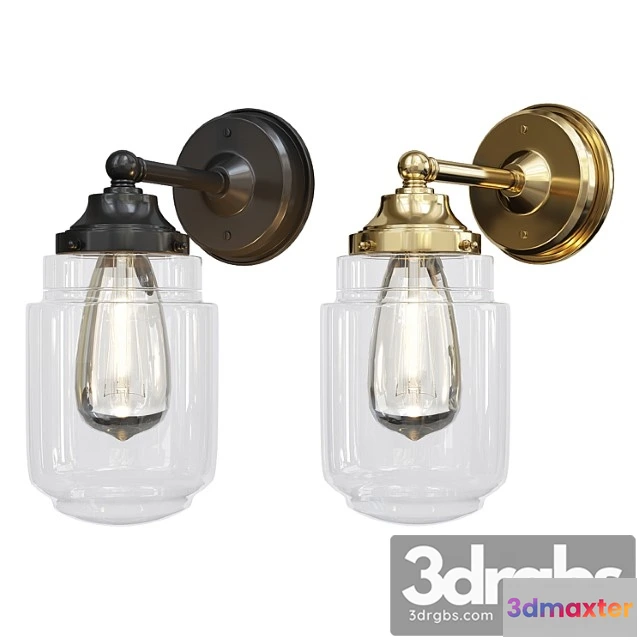 1053386 - Reed outdoor sconce jar shade