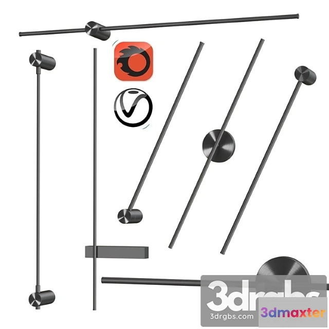 1053484 - Sconce trumpet tube wide collection