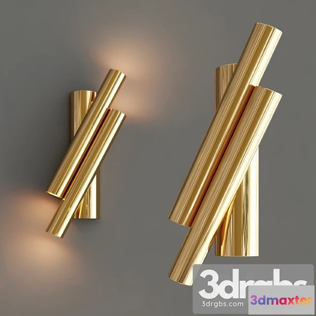 1053626 - Two oblique rods wall