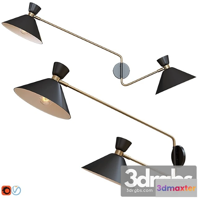 1053804 - Wall lamp zoticus 2 arms