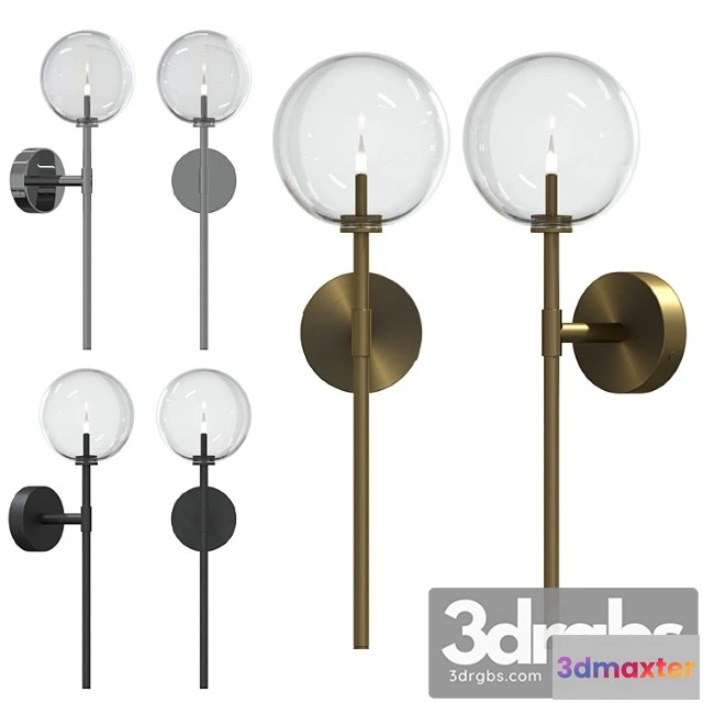 1053860 - Wall sconce dawn single by schwung home