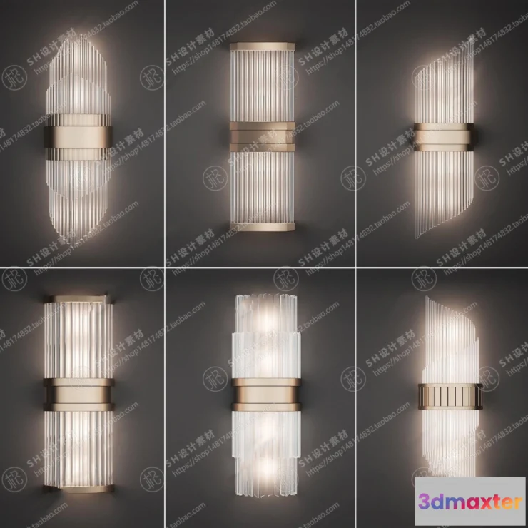 1130358 - Wall Lamp - 3D Models - 2314