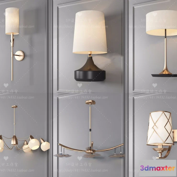 1130396 - Wall Lamp - 3D Models - 2333