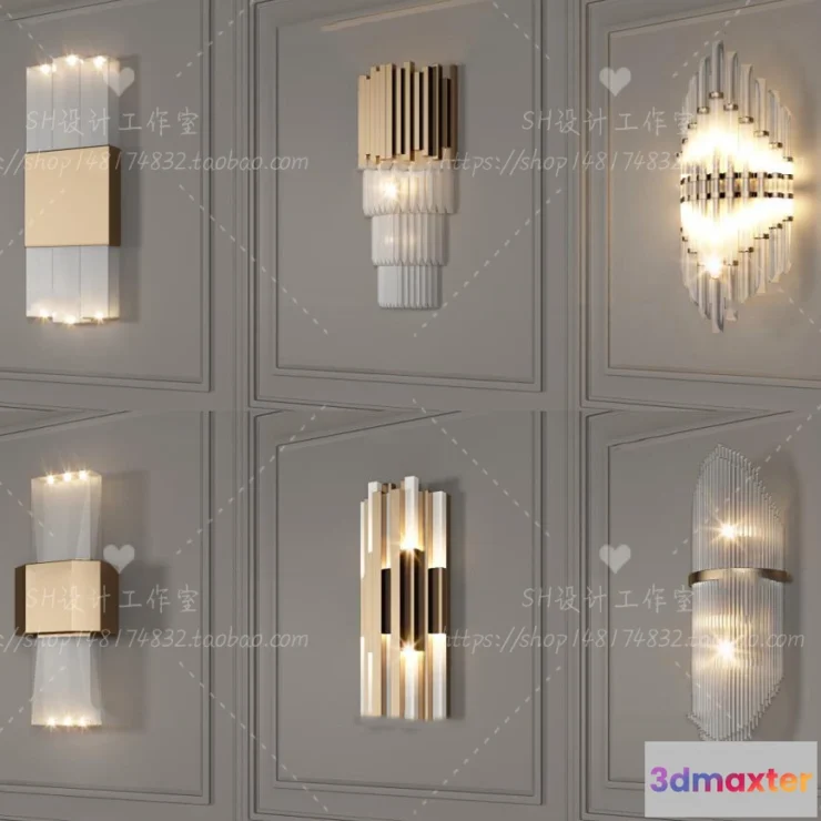 1130410 - Wall Lamp - 3D Models - 2340