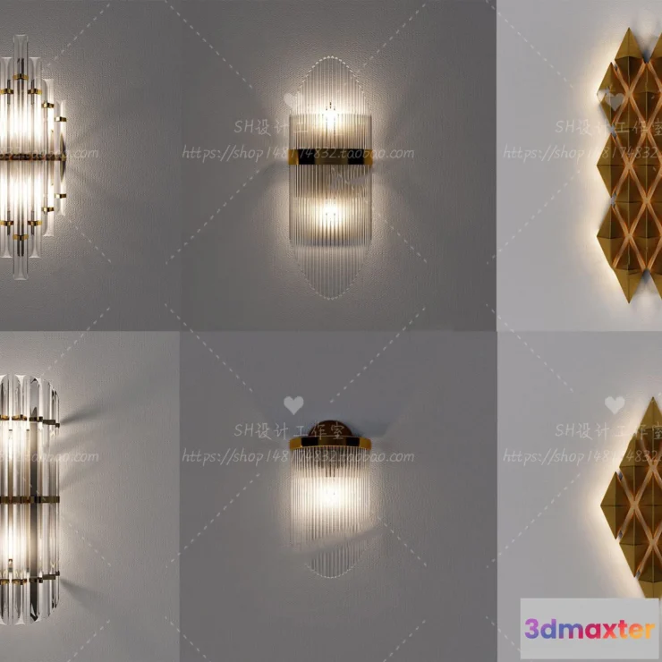 1130440 - Wall Lamp - 3D Models - 2355