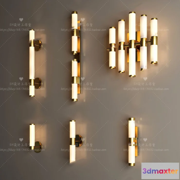 1130444 - Wall Lamp - 3D Models - 2357