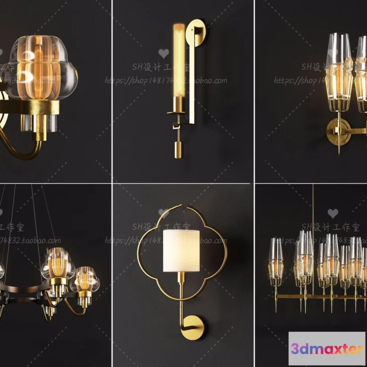 1130448 - Wall Lamp - 3D Models - 2359