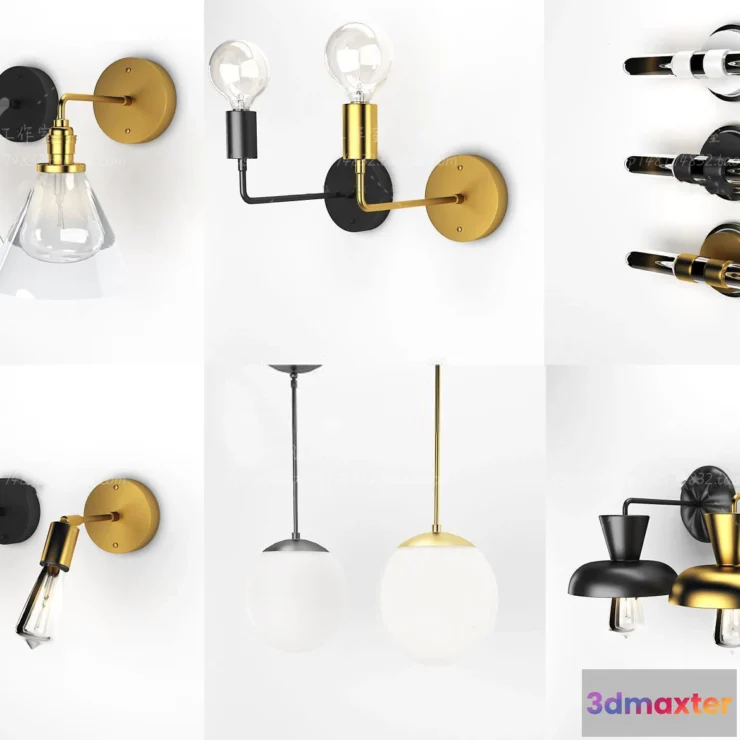 1130452 - Wall Lamp - 3D Models - 2361