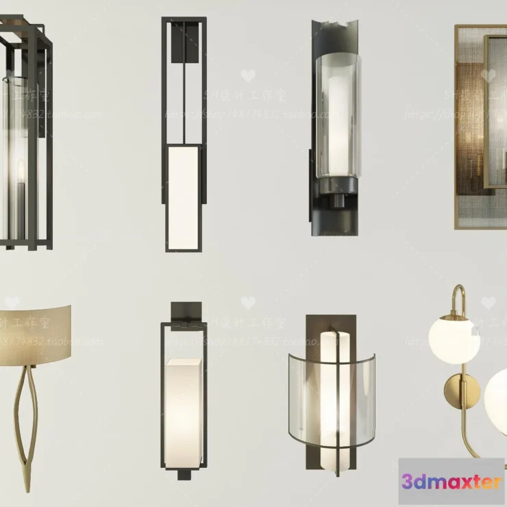 1130454 - Wall Lamp - 3D Models - 2362