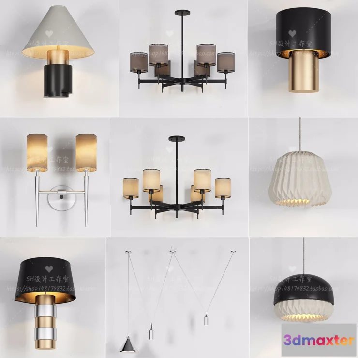 1130464 - Wall Lamp - 3D Models - 2367