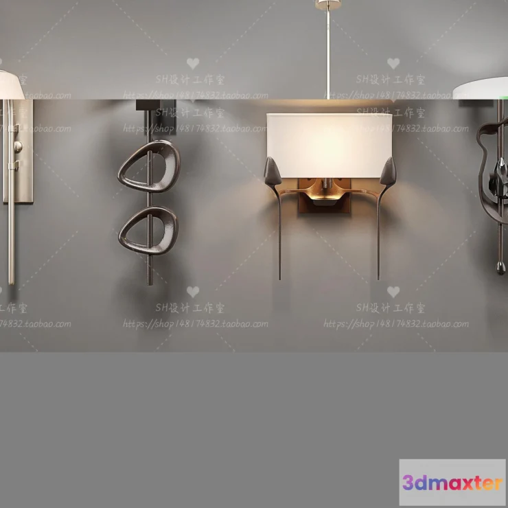 1130468 - Wall Lamp - 3D Models - 2369
