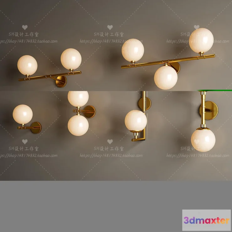 1130470 - Wall Lamp - 3D Models - 2370