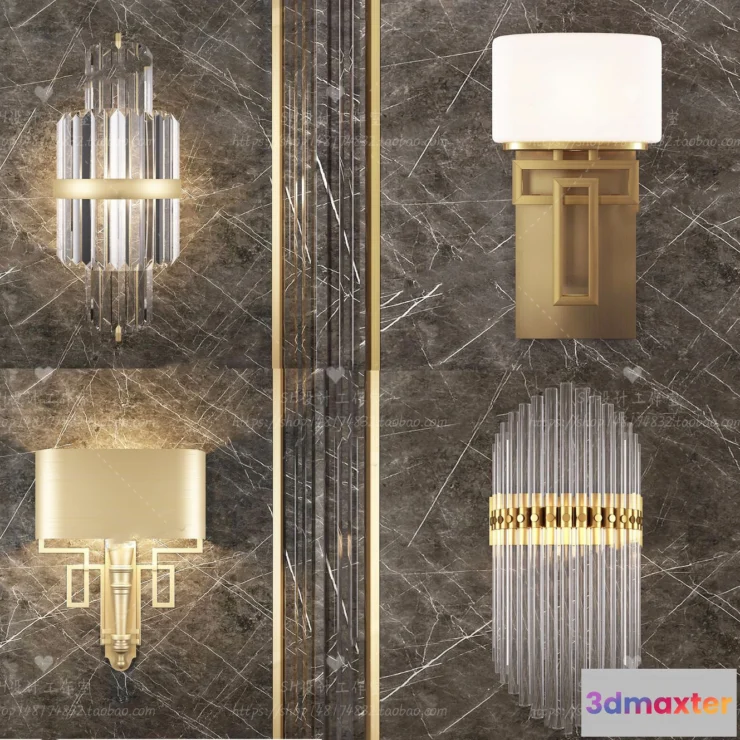 1130480 - Wall Lamp - 3D Models - 2375