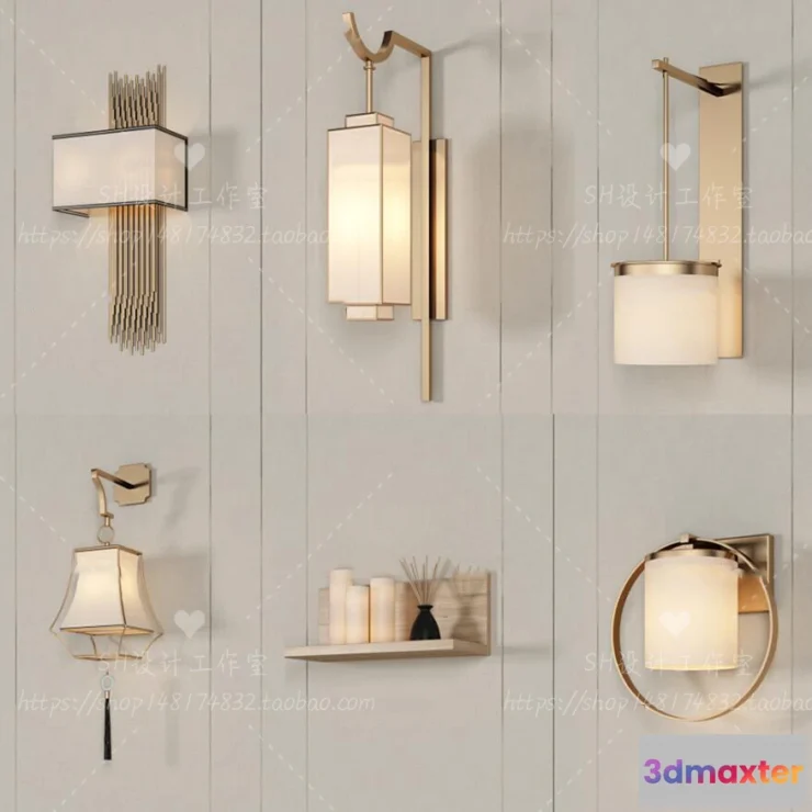 1130496 - Wall Lamp - 3D Models - 2383