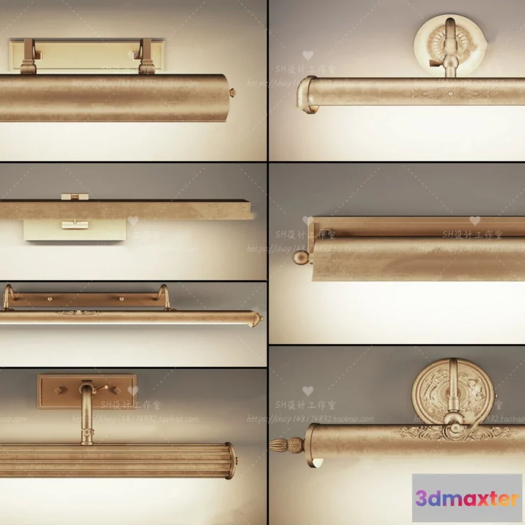 1130502 - Wall Lamp - 3D Models - 2386