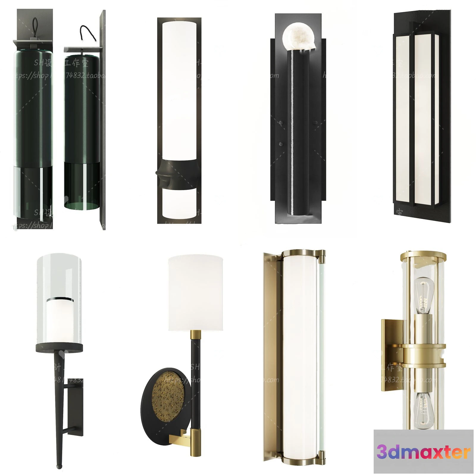 1130516 - Wall Lamp - 3D Models - 2393