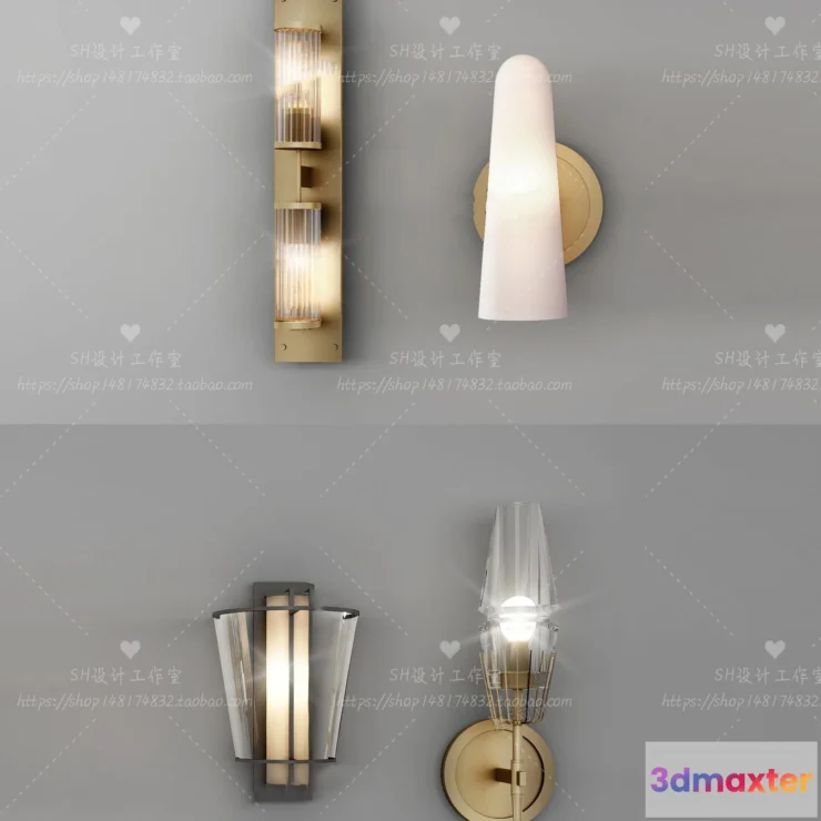 1130518 - Wall Lamp - 3D Models - 2394