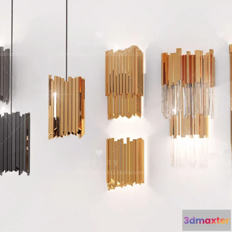 1130532 - Wall Lamp - 3D Models - 2401