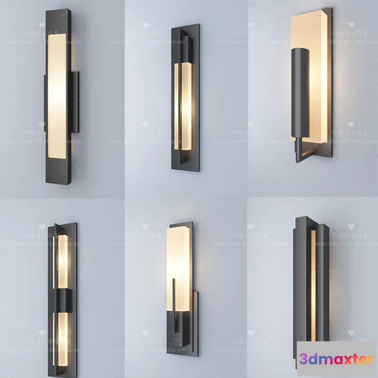 1130540 - Wall Lamp - 3D Models - 2405