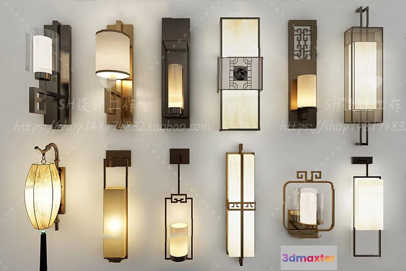 1130542 - Wall Lamp - 3D Models - 2406