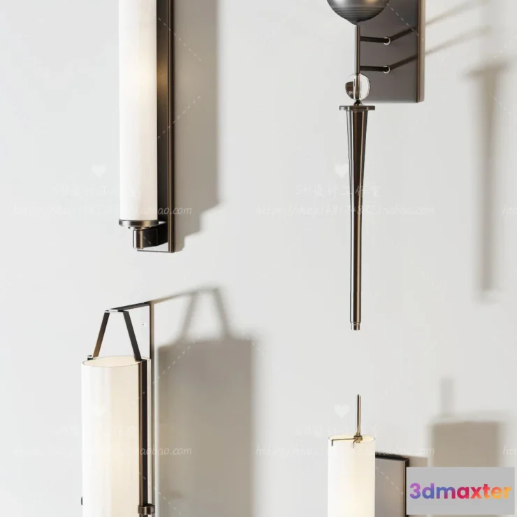 1130544 - Wall Lamp - 3D Models - 2407