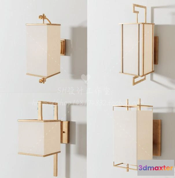 1130546 - Wall Lamp - 3D Models - 2408