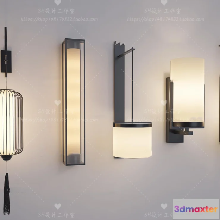 1130548 - Wall Lamp - 3D Models - 2409