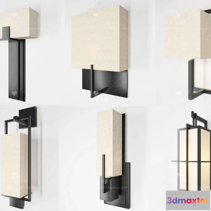 1130550 - Wall Lamp - 3D Models - 2410