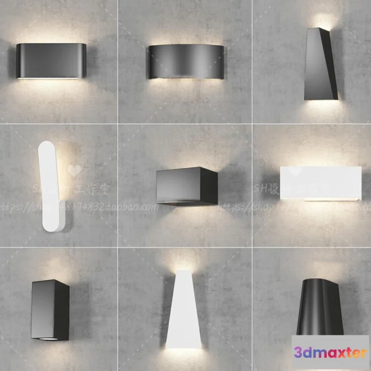 1130556 - Wall Lamp - 3D Models - 2413