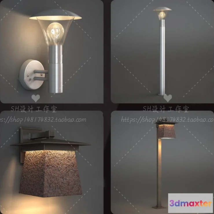 1130566 - Wall Lamp - 3D Models - 2418
