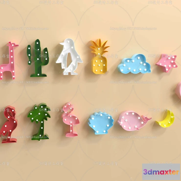 1140288 - Neon Tube Light - 3D Models - 0030