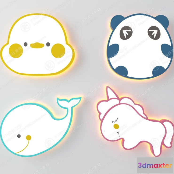 1140678 - Chandelier Ceiling and Wall Lamp - 3D Models - 0015