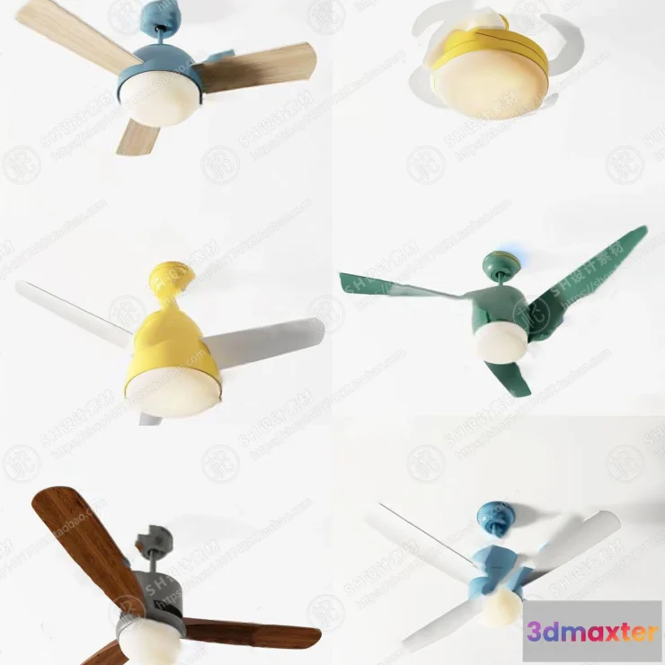 1140696 - Chandelier Ceiling and Wall Lamp - 3D Models - 0024