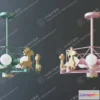 1140716 - Chandelier Ceiling and Wall Lamp - 3D Models - 0034