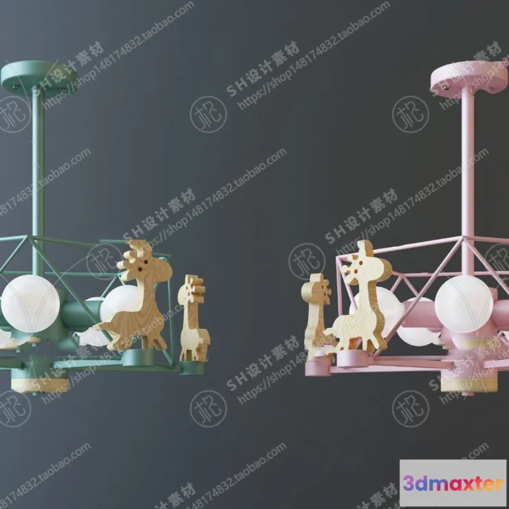 1140716 - Chandelier Ceiling and Wall Lamp - 3D Models - 0034