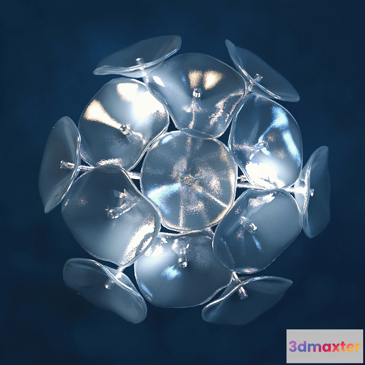 1268871 - Ideal lux  Ninfa PL3 3D Max