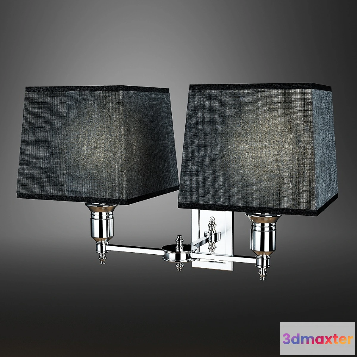 1269069 - Eihholtz lamp lexington double 3D Max