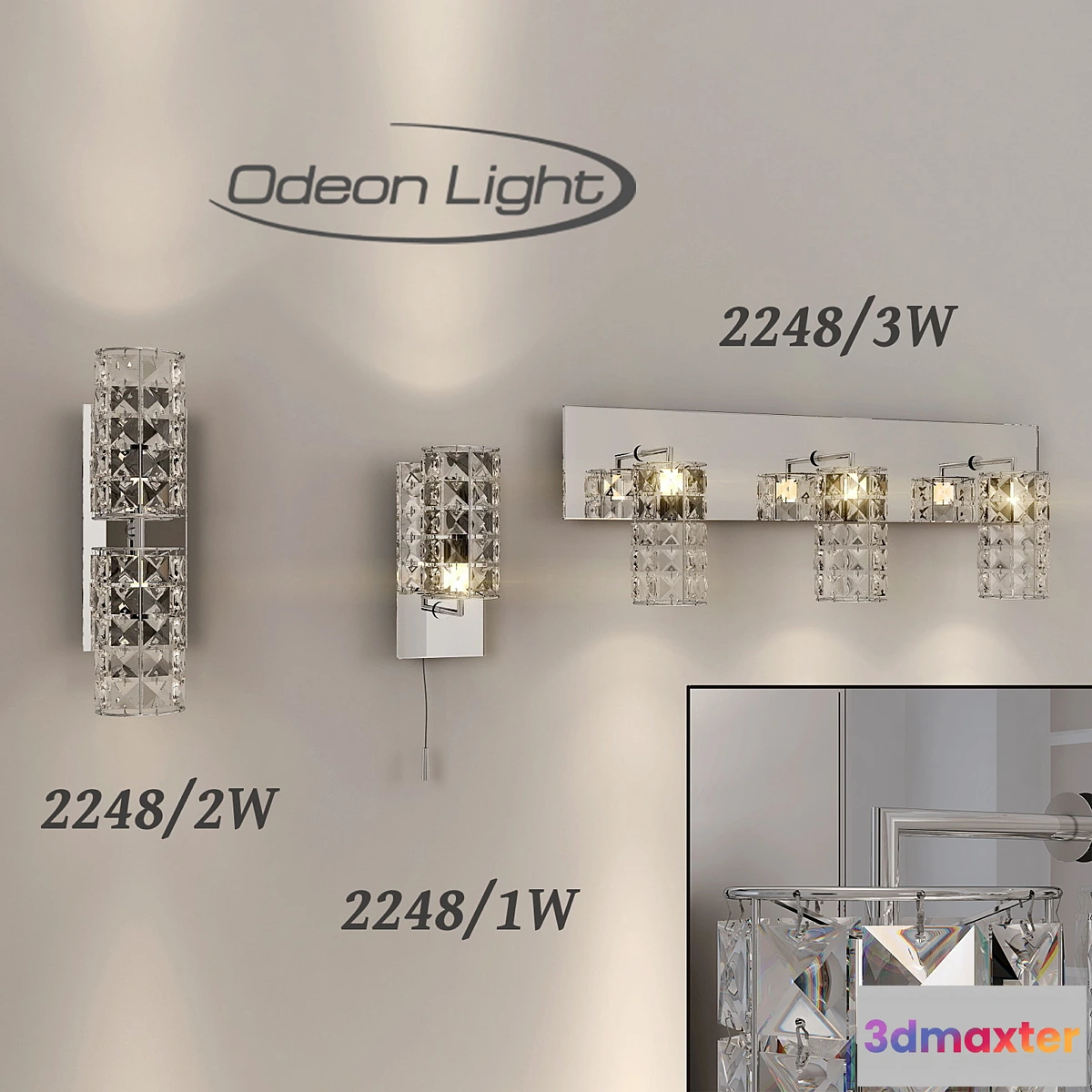 1280478 - Odeon Light Fixtures 3D Max