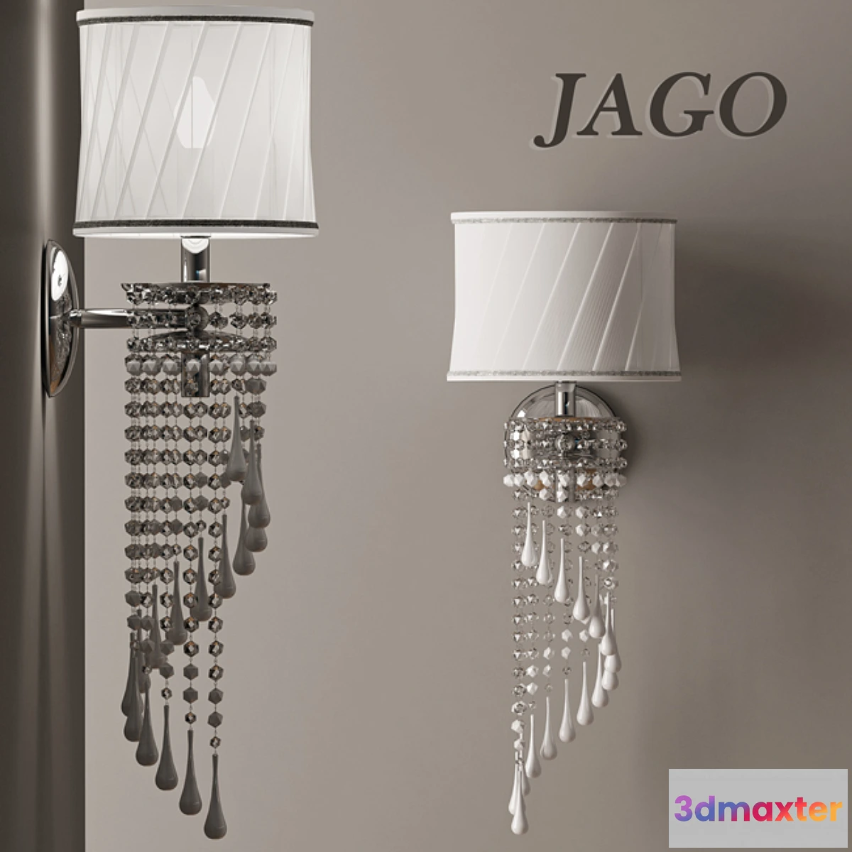 1282164 - Sconce Jago NCL112 - No.2 3D Max