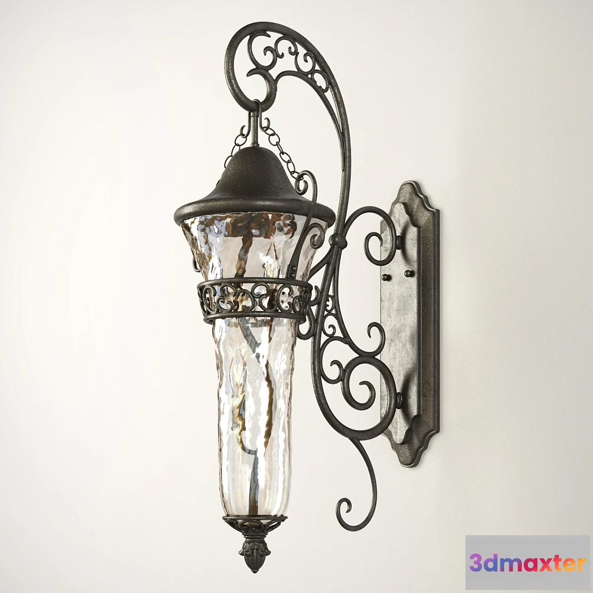 1289178 - wrought-iron sconces 3D Max