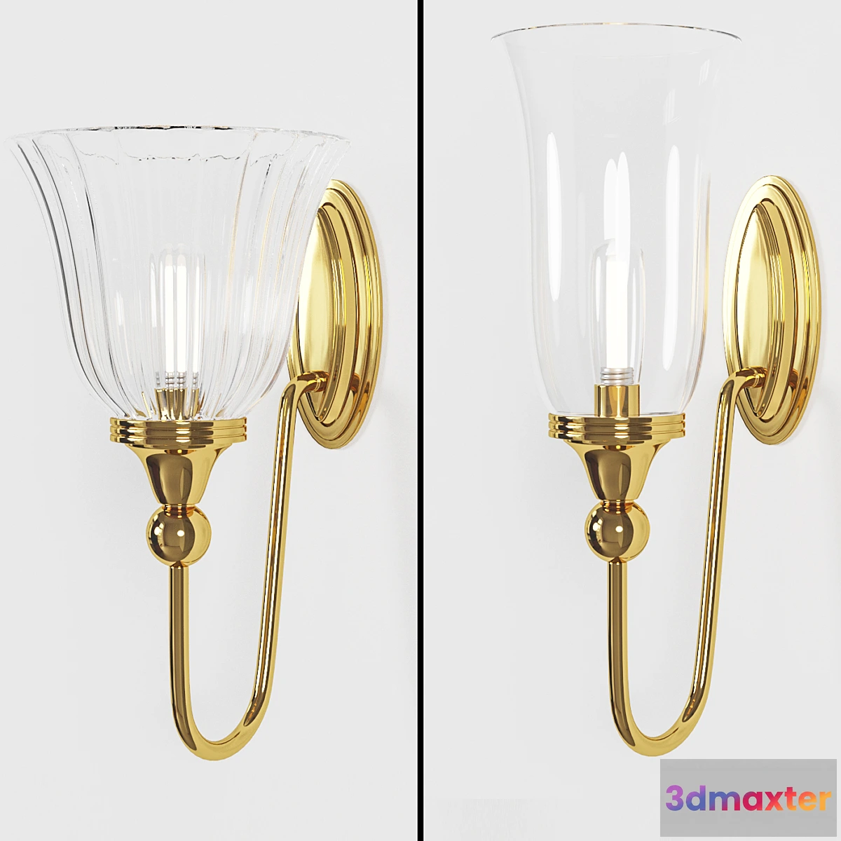 1290579 - Elstead BATH BLAKE 1-2-3-4 3D Max