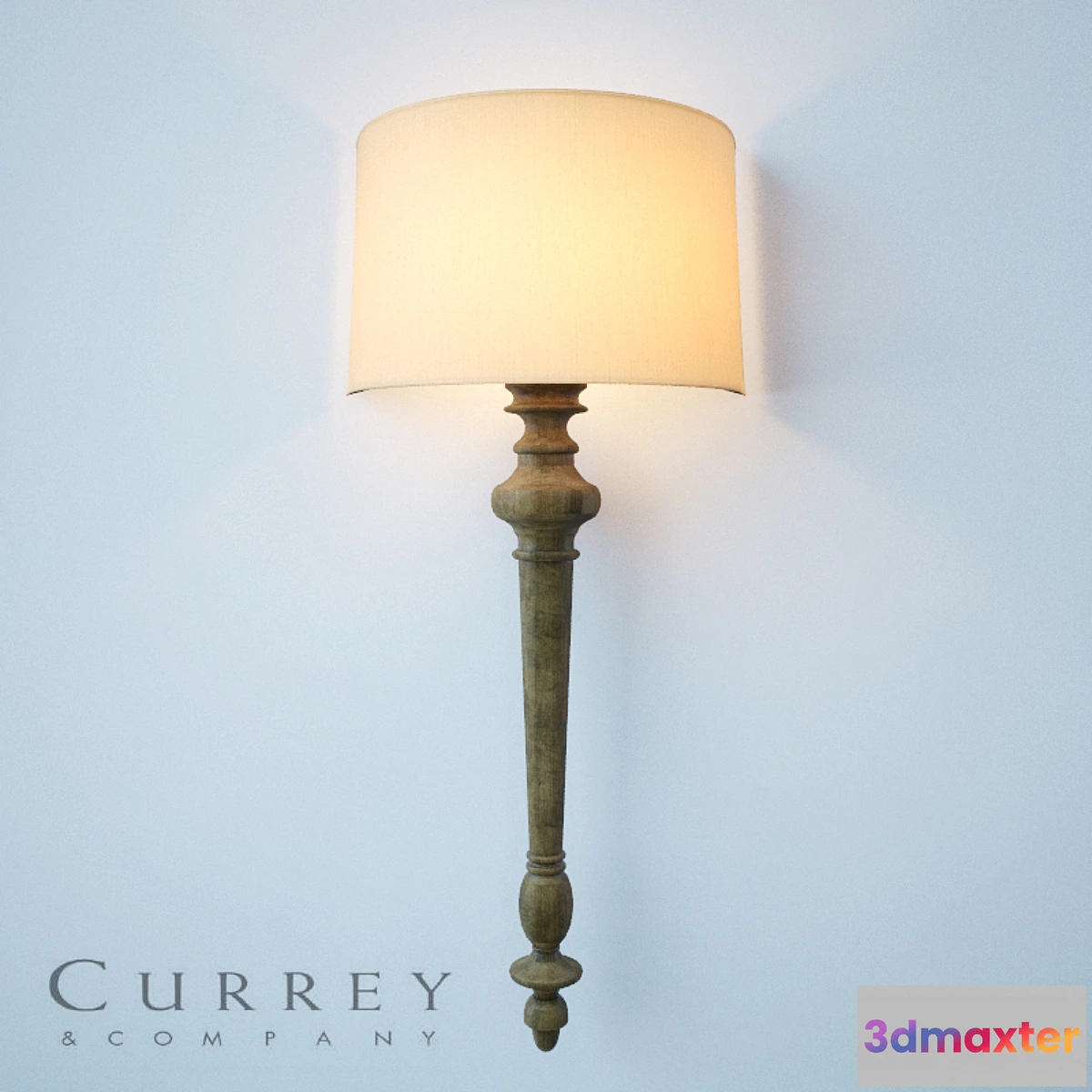 1291691 - Currey & Company 5091 Jargon ADA Wall Sconce 3D Max