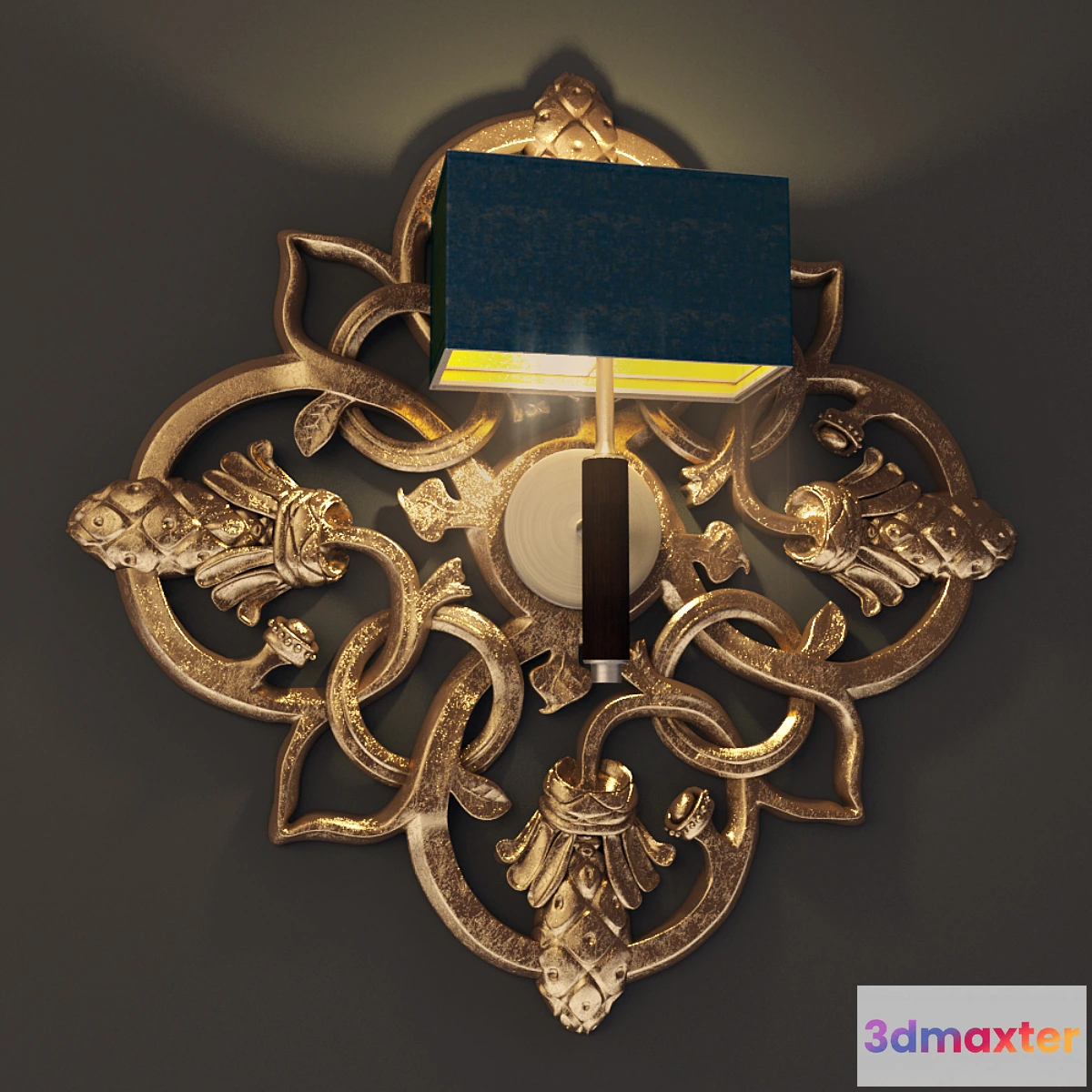 1293028 - Wall lamp “Bra” 3D Max