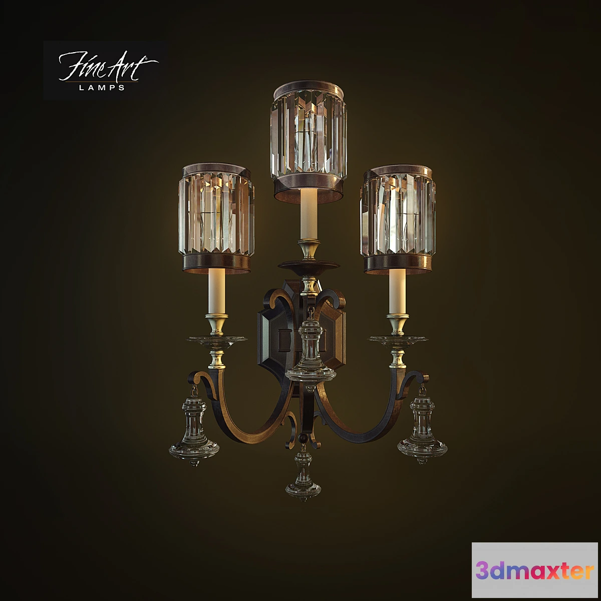 1293681 - Fine Art wall lamp 3D Max