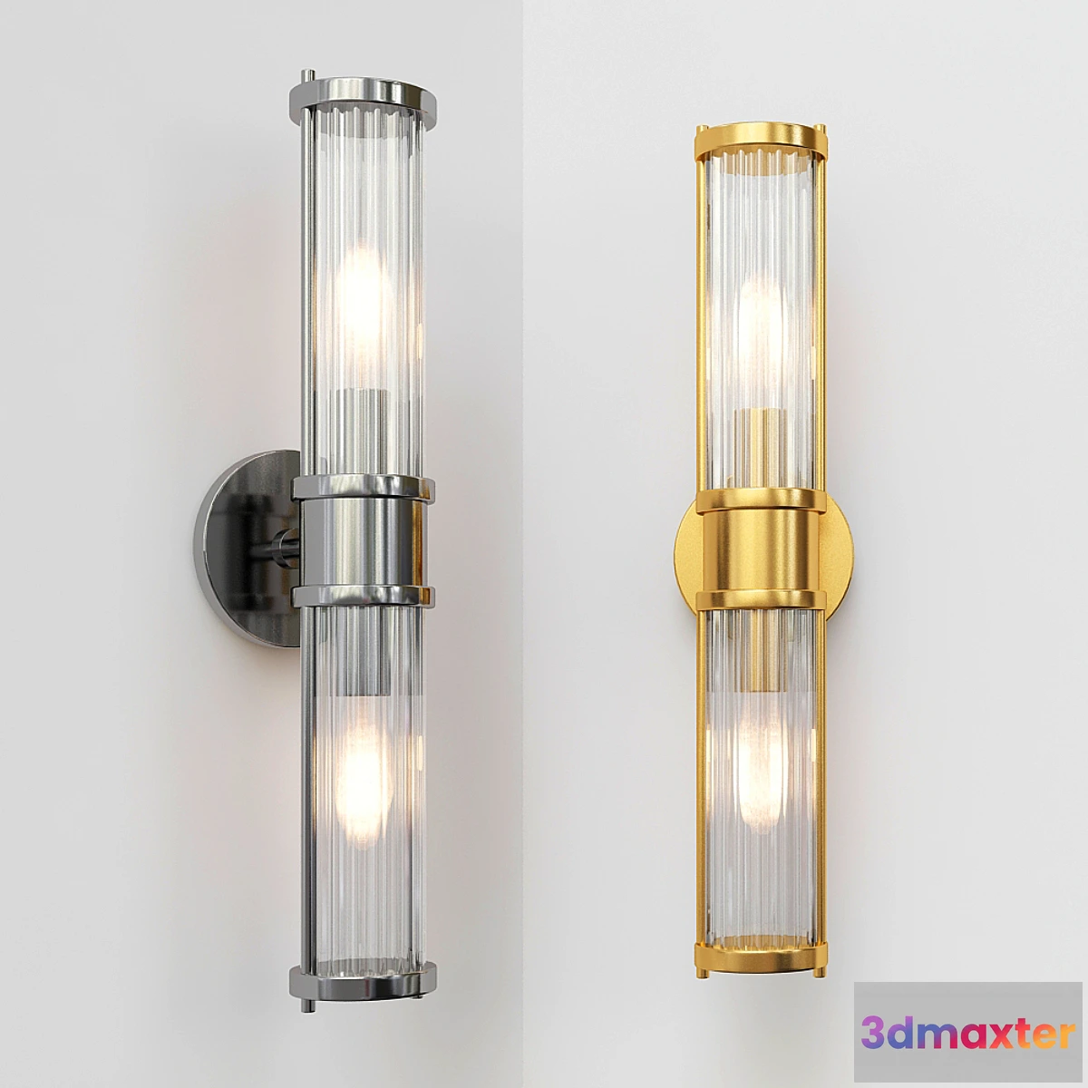 1294820 - Wall Lamp Claridges Double 3D Max